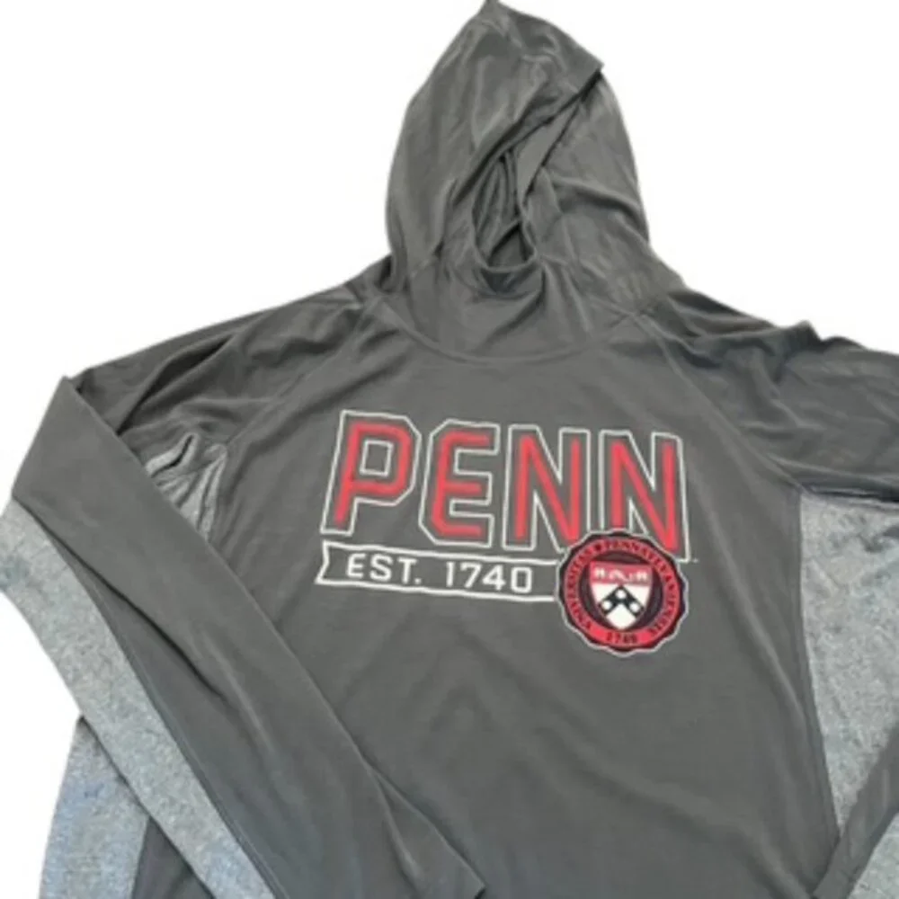 University Of Pennsylvania‎ Under Armour Women’s Sz Large Hoodie Heat Gear